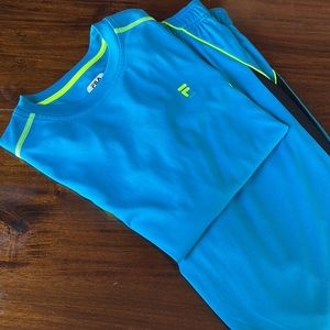 Fila Boys Shirt and Shorts Set - M (10/12)